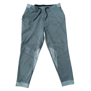 Hylete Joggers Gray Tapered Leg Casual Athleisure Pants Mens L